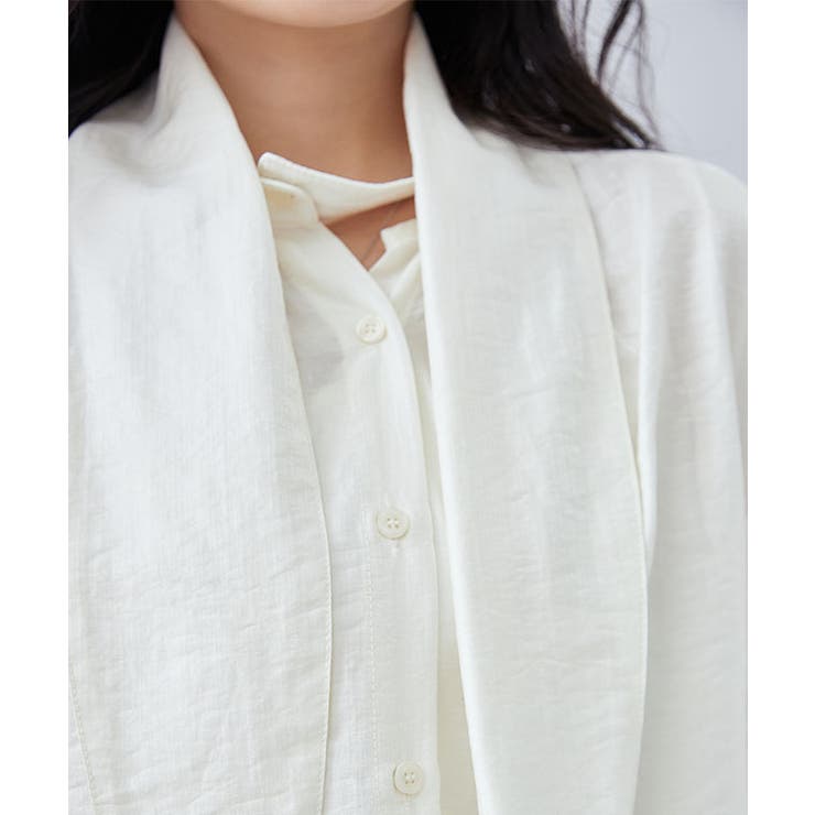 ボウタイ付き フロント ボタン | レースレディース  | 詳細画像11 