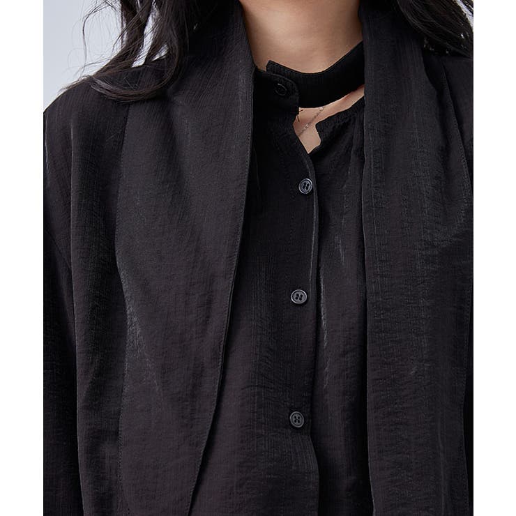 ボウタイ付き フロント ボタン | レースレディース  | 詳細画像18 