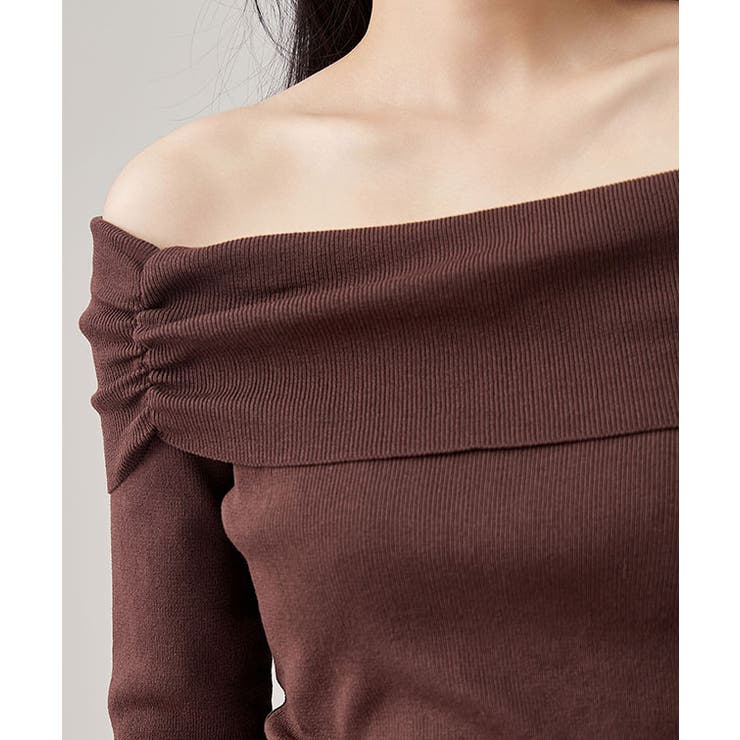 サイド ギャザー オフショル | レースレディース  | 詳細画像15 