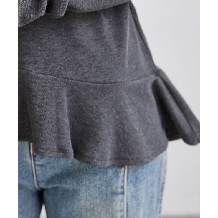 イレギュラーヘム ペプラム風 長袖 | レースレディース  | 詳細画像20 