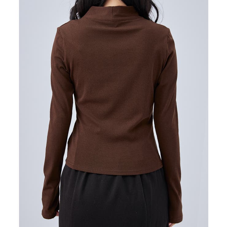 ボウタイ付き ラッフル フリル | レースレディース  | 詳細画像13 