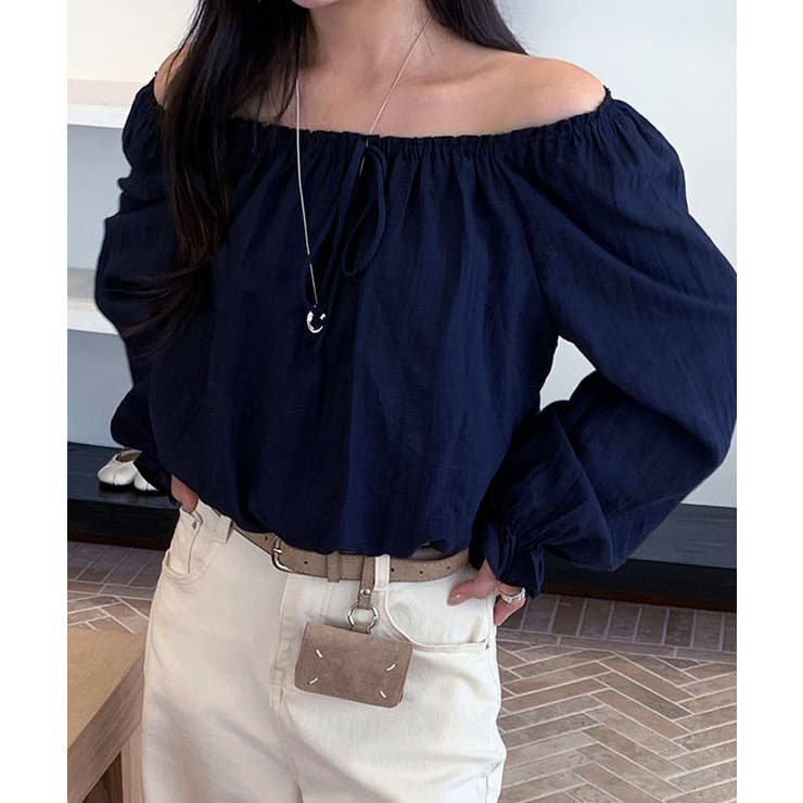 オフショル リボン バルーン | レースレディース  | 詳細画像4 