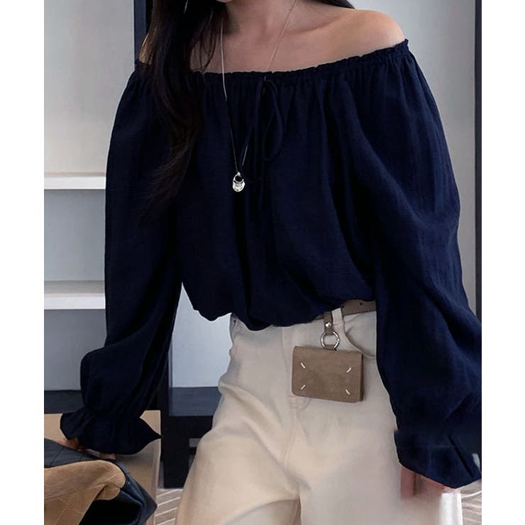 オフショル リボン バルーン | レースレディース  | 詳細画像5 