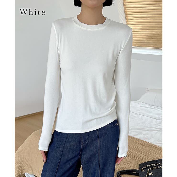 クルーネック 長袖 ベーシック | レースレディース  | 詳細画像11 