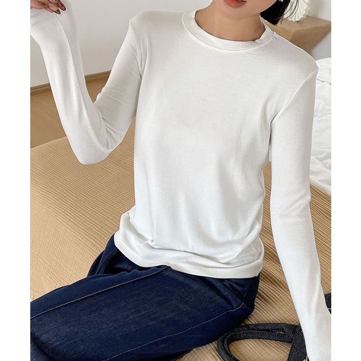 クルーネック 長袖 ベーシック | レースレディース  | 詳細画像12 