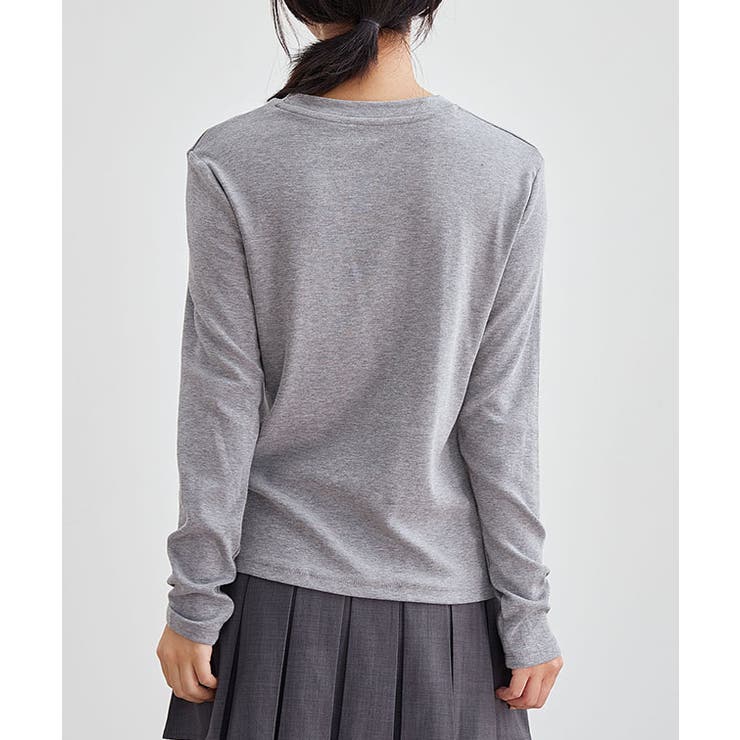 クルーネック 長袖 ベーシック | レースレディース  | 詳細画像17 