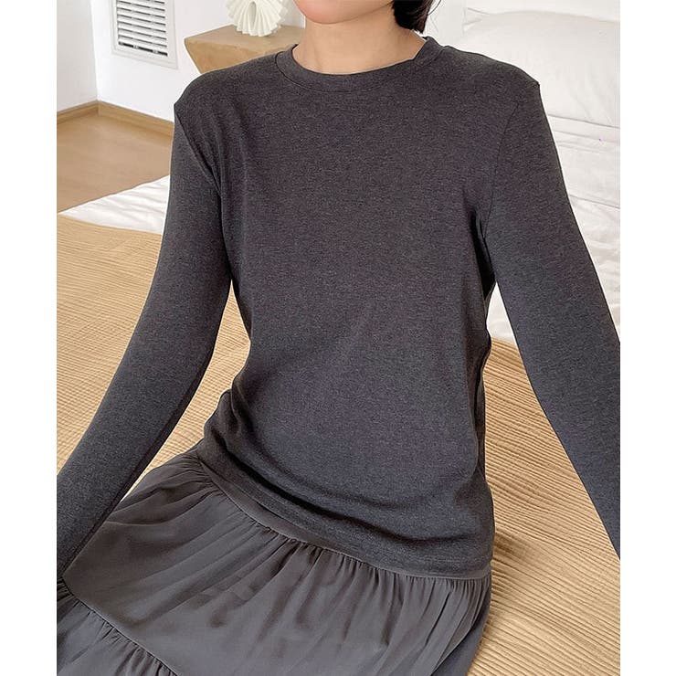 クルーネック 長袖 ベーシック | レースレディース  | 詳細画像6 