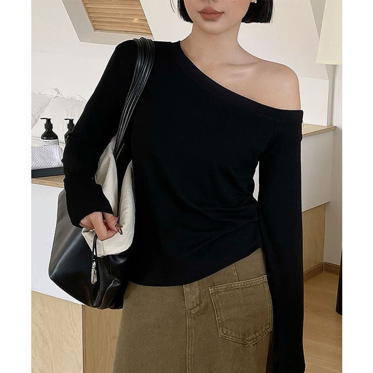 ソリッドカラー ワンショルダー ニュアンス | レースレディース  | 詳細画像10 