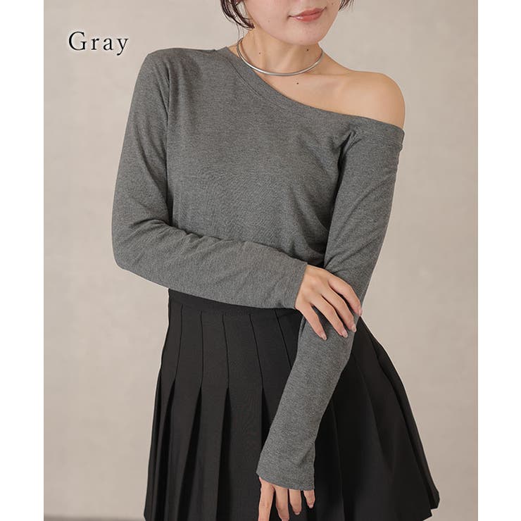 ソリッドカラー ワンショルダー ニュアンス | レースレディース  | 詳細画像11 