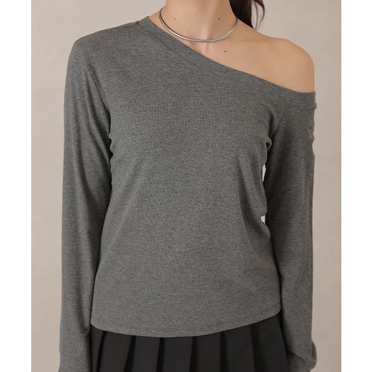 ソリッドカラー ワンショルダー ニュアンス | レースレディース  | 詳細画像16 