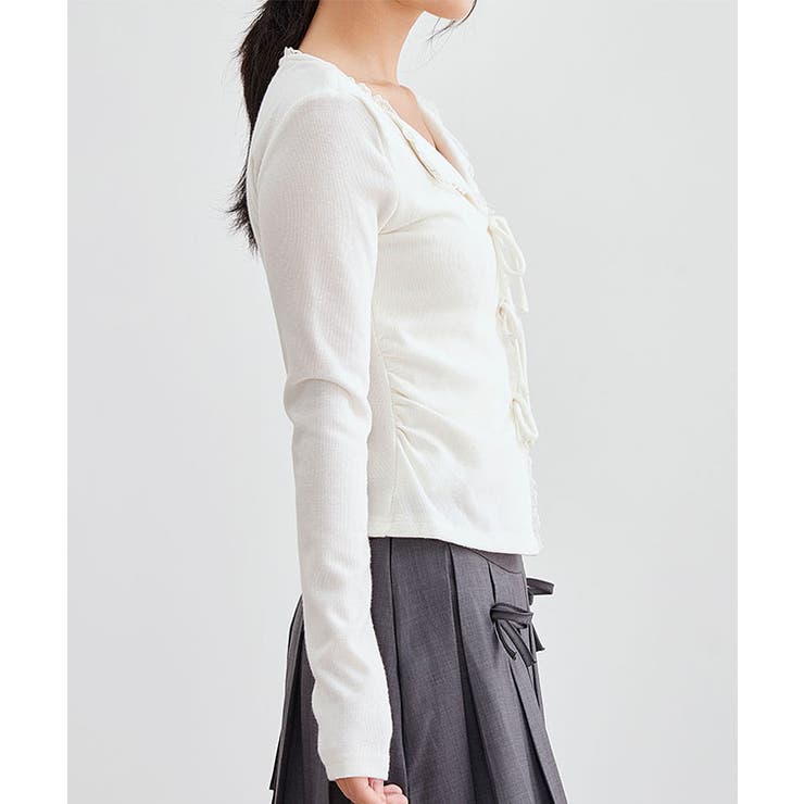 フロント リボン 配レース | レースレディース  | 詳細画像10 