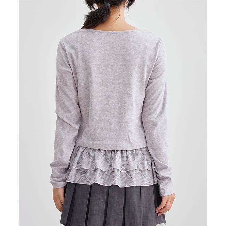 【2点セット】チェック柄 フリル インナー | レースレディース  | 詳細画像6 