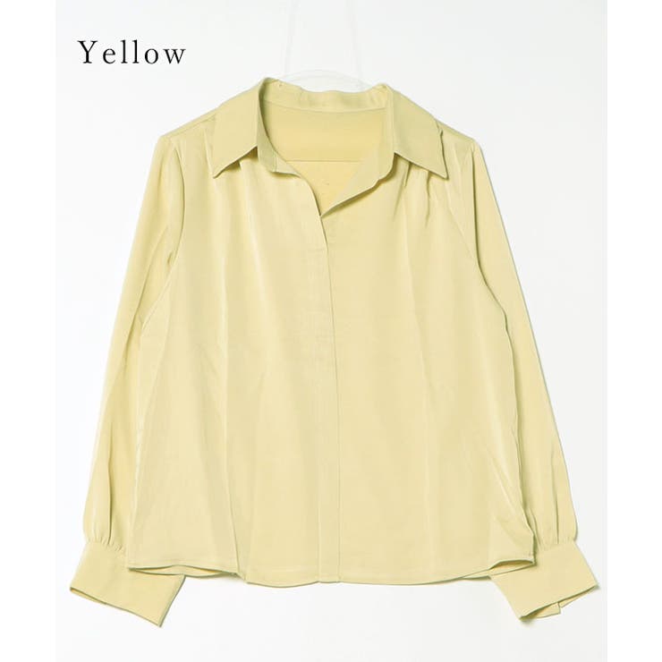 スキッパーネック 比翼 デザイン | レースレディース  | 詳細画像13 