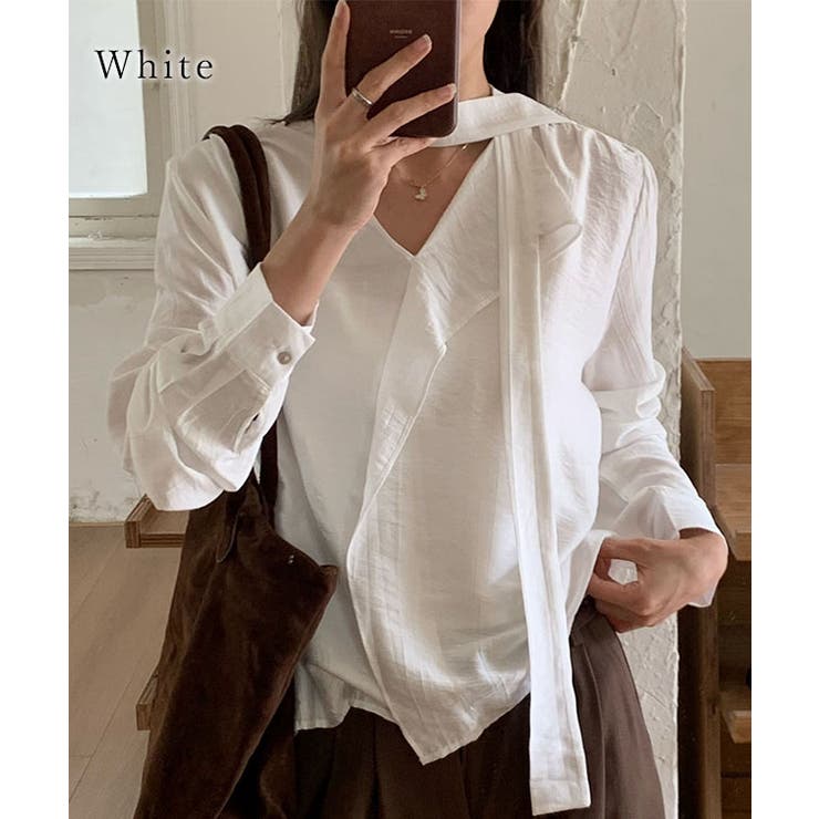 ワッシャー加工 ボウタイ チョーカーリボン | レースレディース  | 詳細画像3 