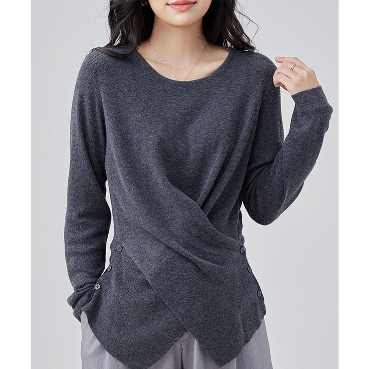 クロス風 デザイン 長袖 | レースレディース  | 詳細画像4 