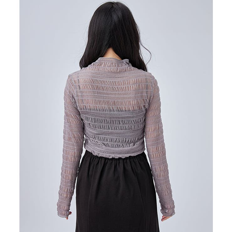 メッシュ シャーリング 長袖 | レースレディース  | 詳細画像19 