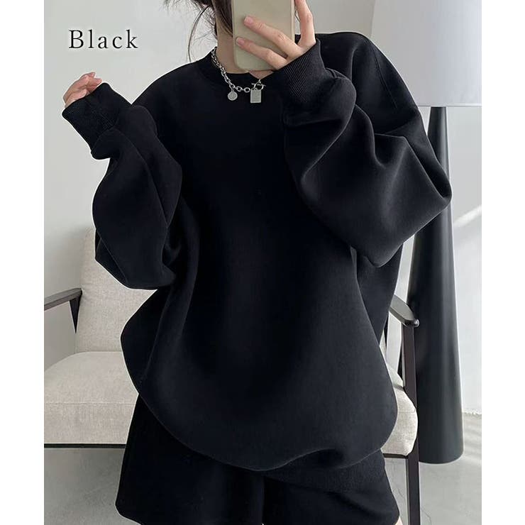 クルーネック オーバーサイズ 長袖 | レースレディース  | 詳細画像11 