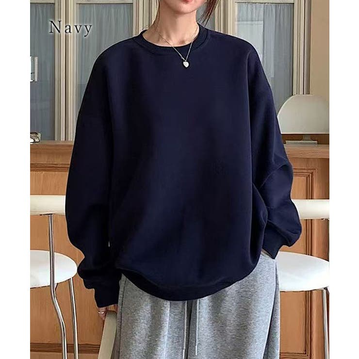 クルーネック オーバーサイズ 長袖 | レースレディース  | 詳細画像7 