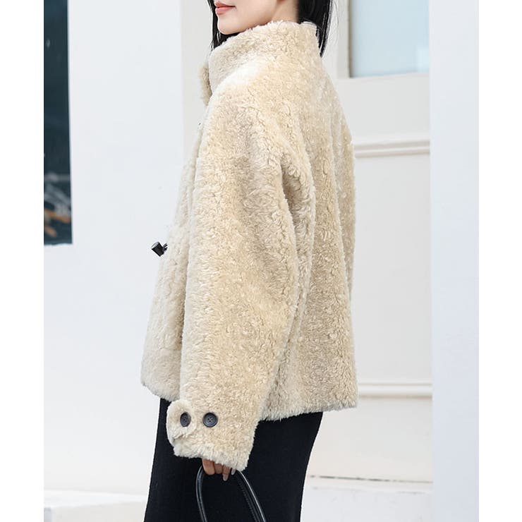 トグル付き スタンドカラー ボア | レースレディース  | 詳細画像15 