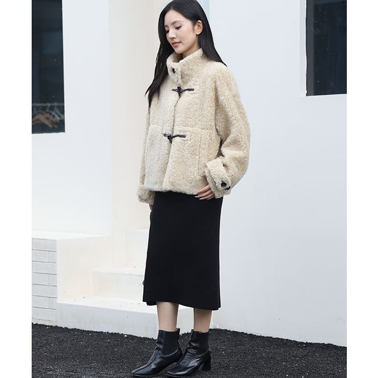 トグル付き スタンドカラー ボア | レースレディース  | 詳細画像16 