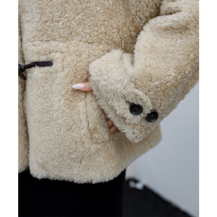 トグル付き スタンドカラー ボア | レースレディース  | 詳細画像20 