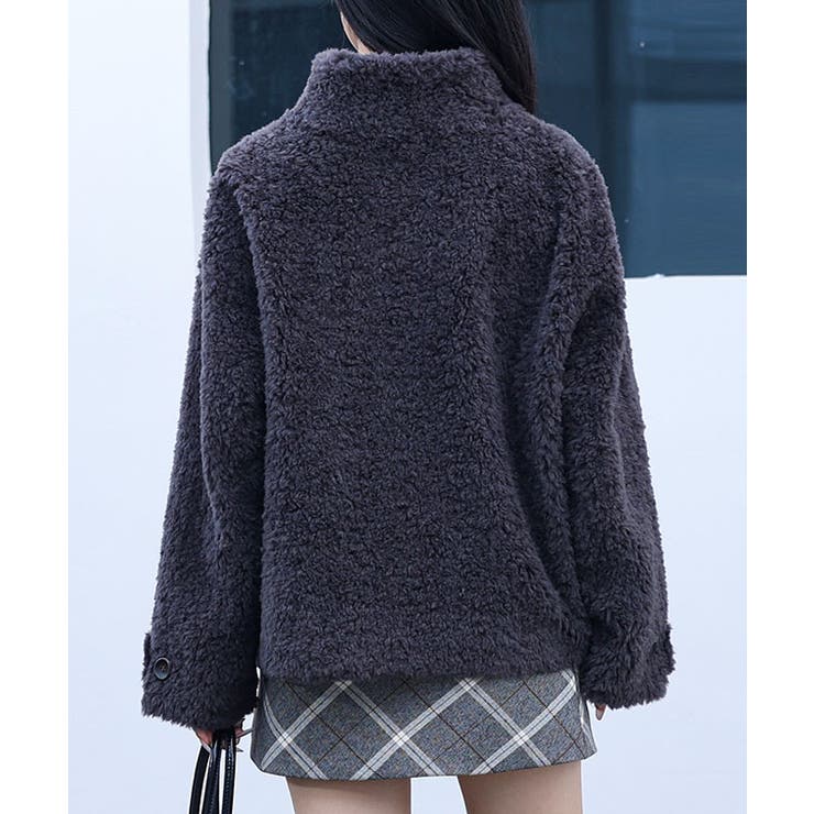 トグル付き スタンドカラー ボア | レースレディース  | 詳細画像8 