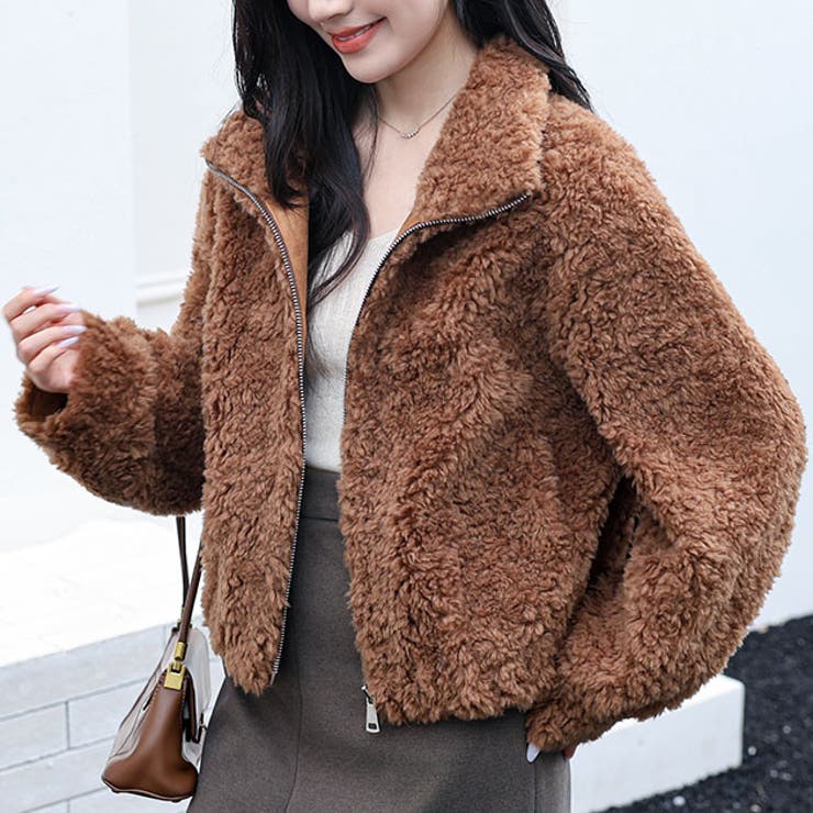 コンパクト フルジップ ボア | レースレディース  | 詳細画像1 