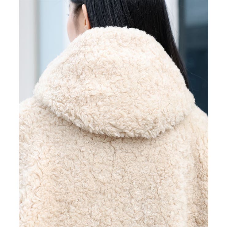 フーデット ミドル ボア | レースレディース  | 詳細画像18 