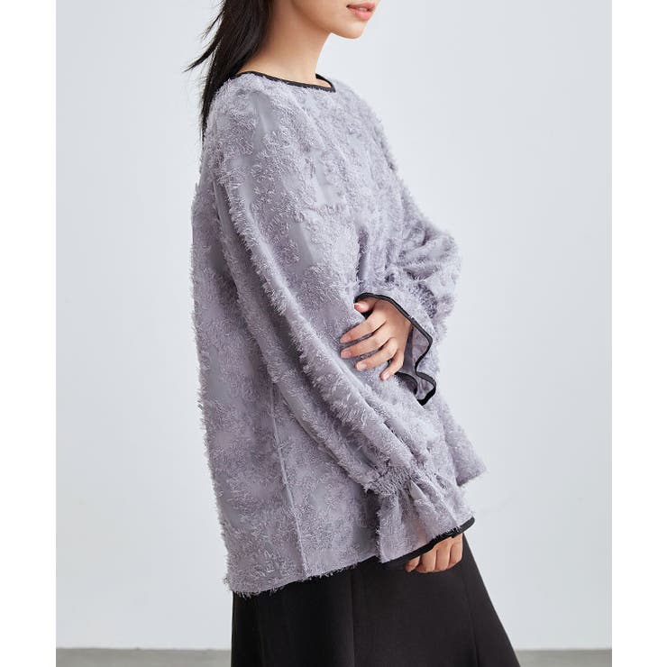 フリンジ ジャガード キャンディ袖 | レースレディース  | 詳細画像11 