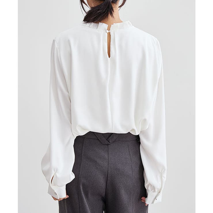 スタンドカラー タック プリーツ | レースレディース  | 詳細画像16 