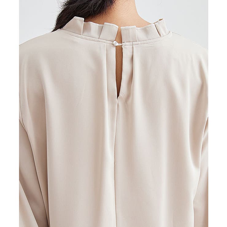 スタンドカラー タック プリーツ | レースレディース  | 詳細画像18 