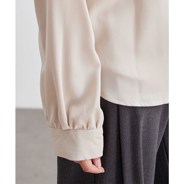 スタンドカラー タック プリーツ | レースレディース  | 詳細画像19 