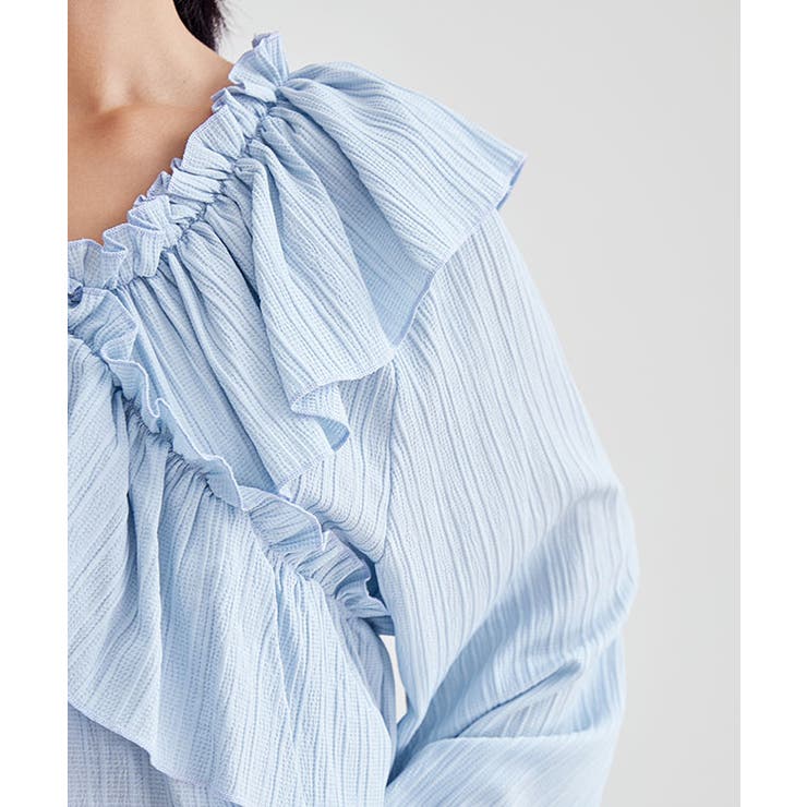 クロス フリル Vネック | レースレディース  | 詳細画像18 