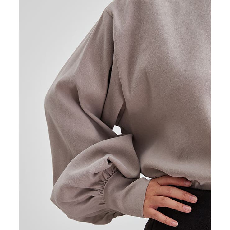 ボリューム袖 ビッグシルエット バンドカラー | レースレディース  | 詳細画像19 