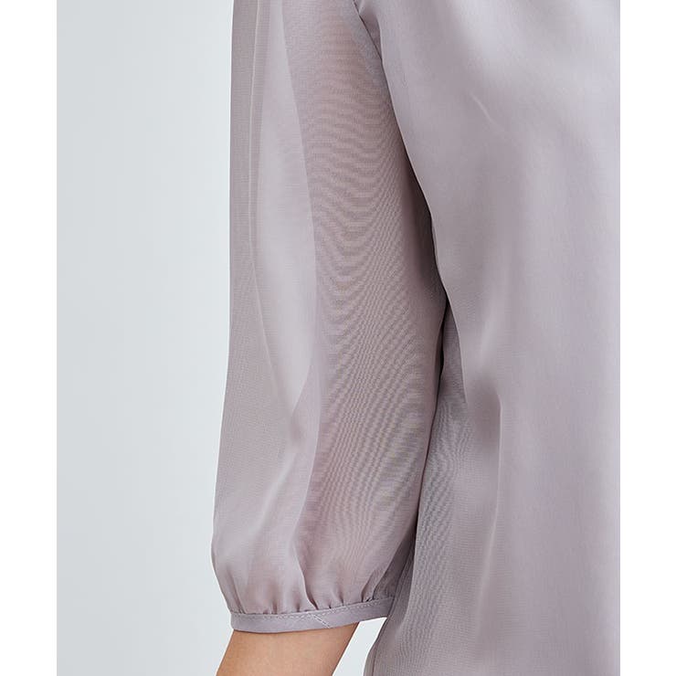 ボタン付き キーネック 7分袖 | レースレディース  | 詳細画像19 