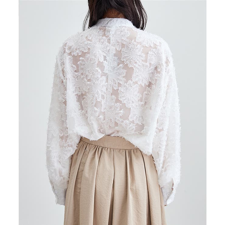 花柄 フリンジ ジャガード | レースレディース  | 詳細画像16 