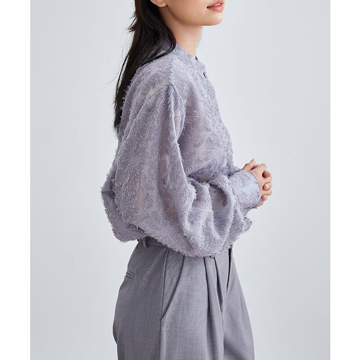 花柄 フリンジ ジャガード | レースレディース  | 詳細画像8 