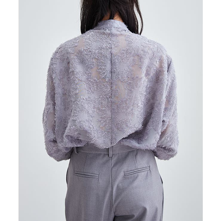 花柄 フリンジ ジャガード | レースレディース  | 詳細画像9 