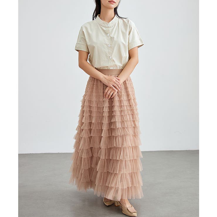 バンドカラー 前開き 半袖 | レースレディース  | 詳細画像13 