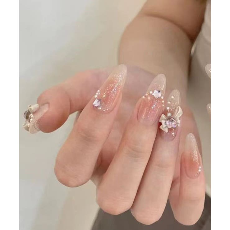 ハート ビジュー リボン | レースレディース  | 詳細画像4 