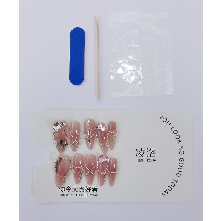 バタフライ付き ビジュー ライン | レースレディース  | 詳細画像7 