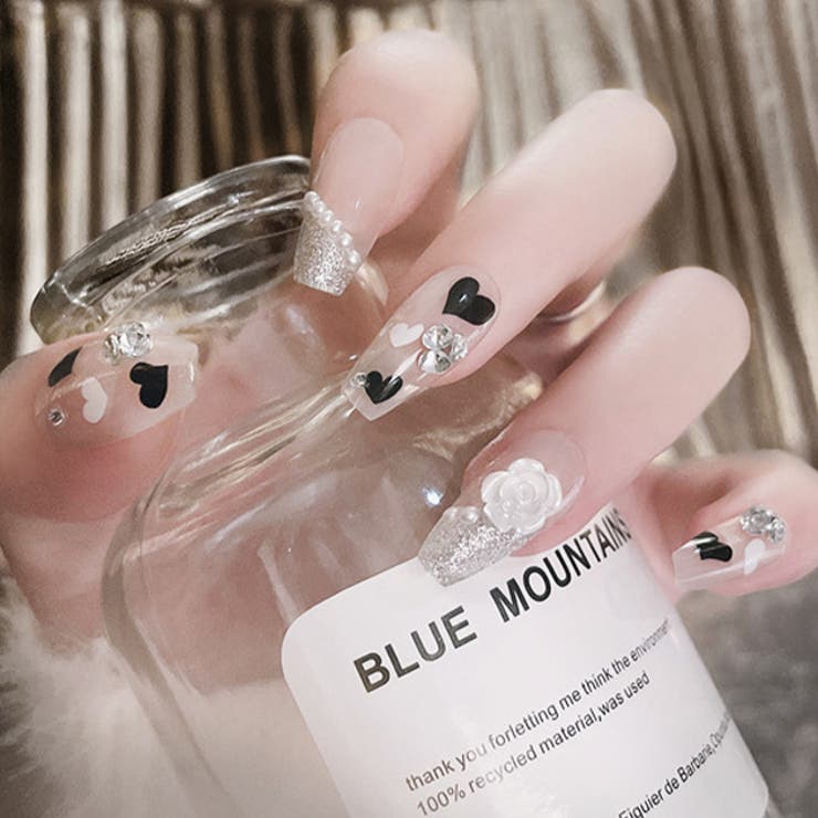 ななめ ラメ フレンチ | レースレディース  | 詳細画像1 