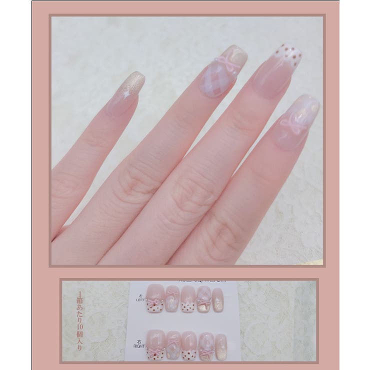 リボン ドット フレンチ | レースレディース  | 詳細画像2 