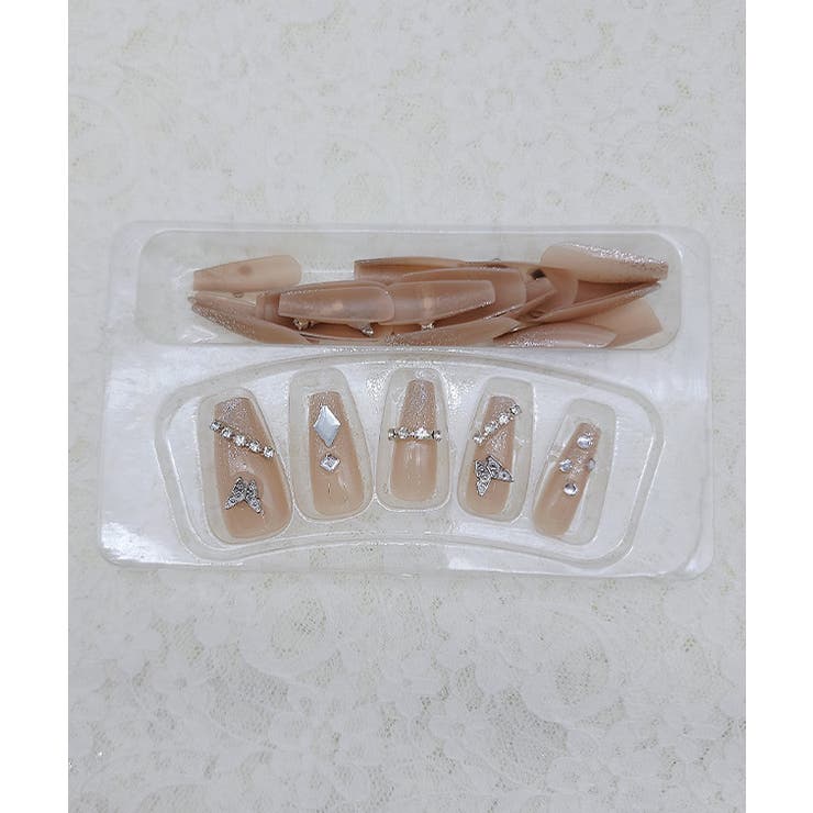 リボン付き クリア フレンチ | レースレディース  | 詳細画像10 