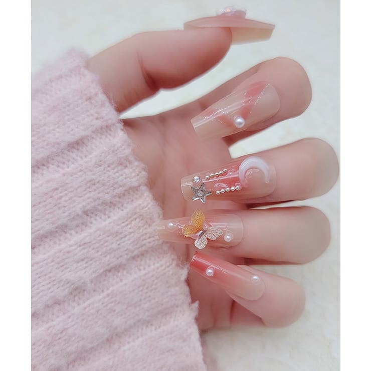 リボン付き クリア フレンチ | レースレディース  | 詳細画像3 