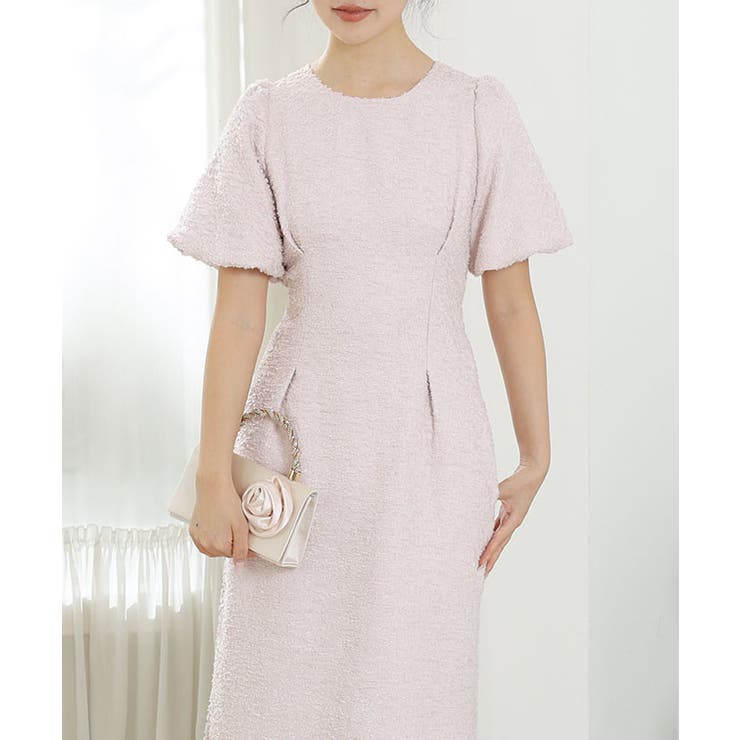 バック リボン パフスリーブ | レースレディース  | 詳細画像8 