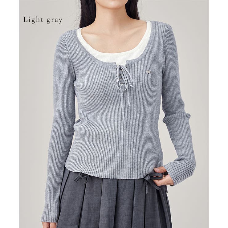 フロント レースアップ リブ | レースレディース  | 詳細画像3 