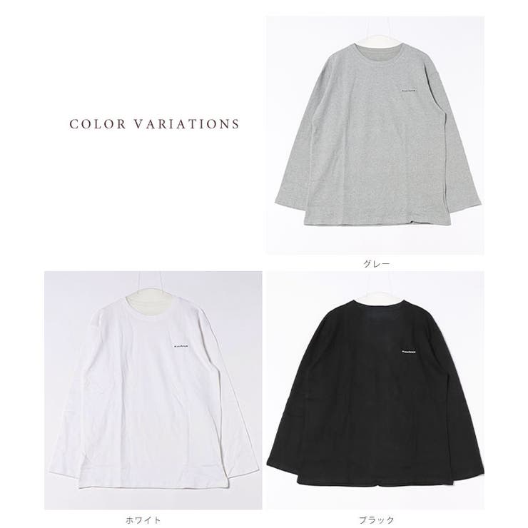 ワンポイント ロゴ クルーネック | レースレディース  | 詳細画像2 