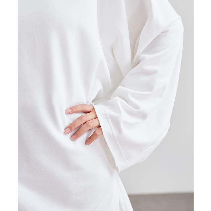 ソリッドカラー ラウンドネック チュニック | レースレディース  | 詳細画像15 