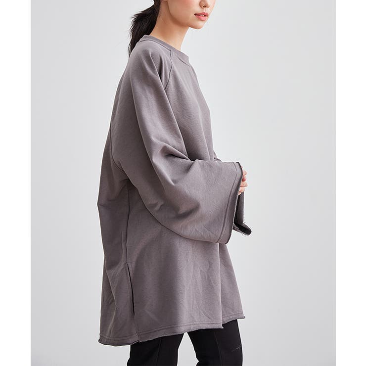 ソリッドカラー ラウンドネック チュニック | レースレディース  | 詳細画像5 